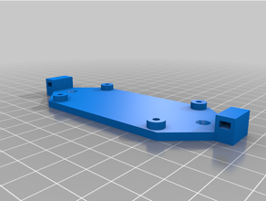 mounting bracket lm2596 stepdown module electronics mount 3d print model - Mito3D