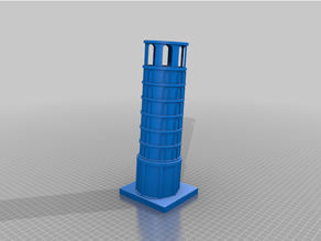 leaning tower pisa sculptures 3d print model - Mito3D
