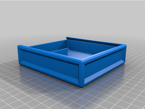 spiral dice tower box tray divider 3d print model - Mito3D