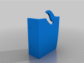 neptune systems trident mounting bracket 3d print model - Mito3D