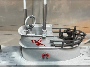 accesorios bañera u boat vehiculos 3d print model - Mito3D