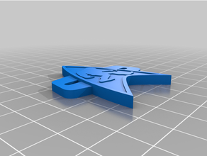 bigfoot comm badge 3d impression 3d print model - Mito3D