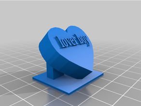 lover boy stand 3d printing 3d print model - Mito3D