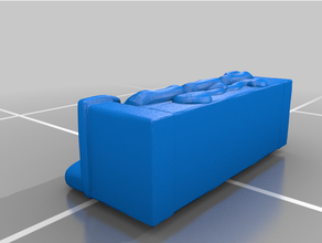 Garfield sofá engraçado mobília 3d print model - Mito3D