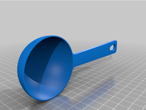 spoon bulk materials 30ml hand tools 3d print model - Mito3D