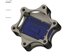 70mm sim roue espaceur bodnar bu0836a planche DIY leobodnar Leo simracing pilotage 3d print model - Mito3D