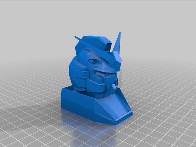 rx 78 7 7th gundam buste modèle robots mecha 3D print model - Mito3D