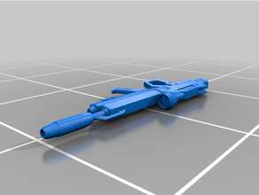 gat x105 aile greve gundam trave rifle brinquedo jogos acessórios mecha semente 3d print model - Mito3D