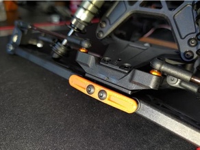 scx dobradiça PIN retentor veículos 3d print model - Mito3D