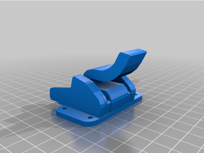 soporte retaguarda del painel assento audi q7 3d impressora partes 3d print model - Mito3D