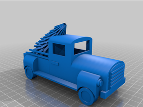 christmas truck vehicles toys 3d print model - Mito3D