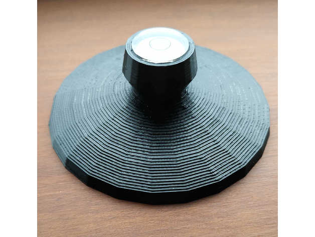 turntable puck music audiophile audio 3D print model - Mito3D