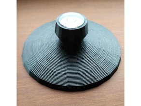turntable puck music audiophile audio 3d print model - Mito3D