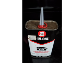 substituição boné 3 in one lata óleo 8 fl oz recipientes 3d print model - Mito3D