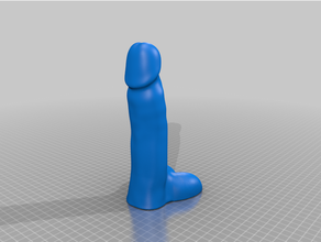 airsoft dong mock suppressor accesories attachment nsfw 3d print model - Mito3D
