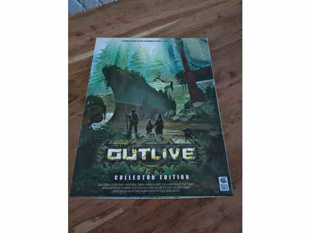 outlive kickstarter edition inlays games boardgame inserts 3D print model - Mito3D