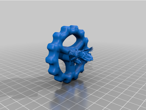 agitant Groot axe bouton ender 3 pro 3d imprimante accessoires 3d print model - Mito3D