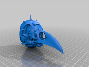 chaplain beaky toy & game accessories 3d print model - Mito3D