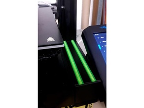 flush strip gap 3d printer frame parts creality ender 3 3v2 3d print model - Mito3D
