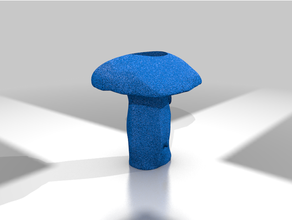 mushroom person cup sculptures 3d print model - Mito3D