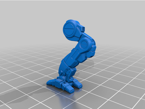 Ejderha ateşi blakist model robotlar Amerikan Mecha kelime blake 3d print model - Mito3D