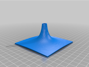 electric potential point charge 3d printing education electrostatics physics 3d print model - Mito3D