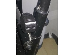 gym bike handle knob m6 screw replacement parts 3d print model - Mito3D