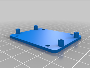 esp32 montage assiette électronique 3d print model - Mito3D