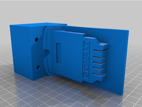 Dewalt güç araç duvar askı sahipleri kutuları matkap salınımlı 3d print model - Mito3D