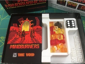 mindburner board game organizer toys & games insert boardgame boardgames inserts 3d print model - Mito3D