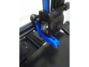 ender 3 v2 semi auto bed leveler binmek derinlik tekerlek ölçü 3d yazıcı Aksesuarlar 3d print model - Mito3D