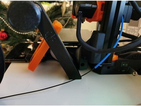 prusa mini z-axis support z42 narrow spool holder piece 3d printer parts filamenthalter miniprusa prusamini spoolholder 3d print model - Mito3D