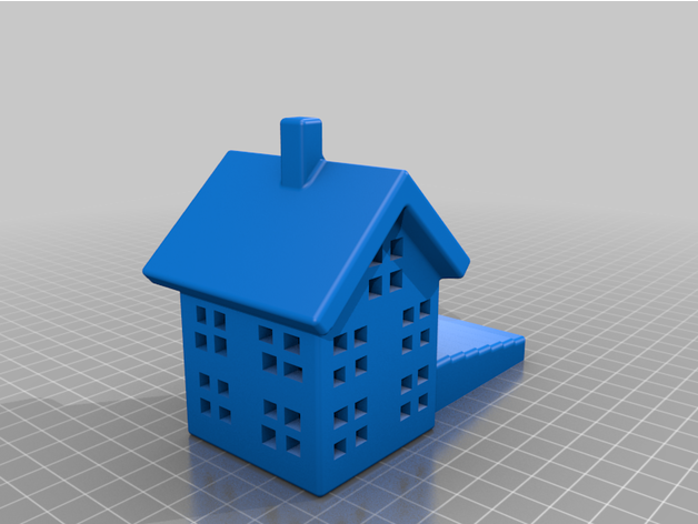 Türstopper Haus 11 15mm Haushalt Lieferungen Tür 3D print model - Mito3D