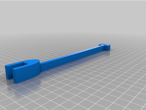 sliding cpu holder locking brace office 3d print model - Mito3D