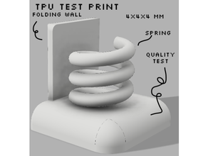 nihai tpu tpe kalibrasyon Yazdır 5minuteprinttime 3d baskı testler 5min bere Bükmek boing sıçrama küp Ölçek Kahve das Vinci mini yapımcı esnek 3d print model - Mito3D