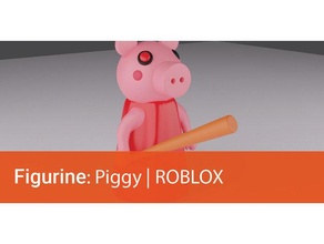 porcin Roblox 3d impression chauve souris collectable jeu porc jouet wargaming 3d print model - Mito3D