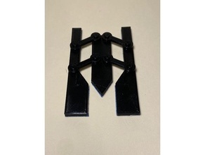 mechanism 349- parallel ruler engineering 3d print model - Mito3D