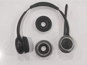 plantronics w700 replacement earpad ring frame audio headset savi w710 w720 3d print model - Mito3D