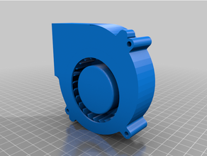radial ventilador placeholder 3d impressora acessórios 3d print model - Mito3D