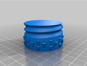 florero desecante taza 3d impresora accesorios envase soporte caja espiral impresión 3d print model - Mito3D