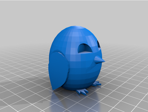 Vogel Tiere 3d print model - Mito3D