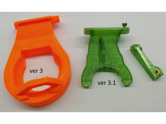 hevo mgn v3 gt v31 Güncelleme 3d yazıcı Aksesuarlar hiperküp evrim openscad 3D print model - Mito3D