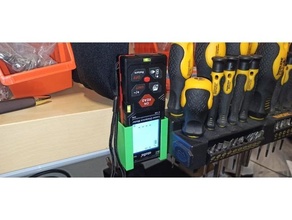 atolla t201 laser range finder - entfernungsmesser holder halter tool holders & boxes bracket mount wall 3d print model - Mito3D