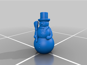 snowman models 3d print model - Mito3D