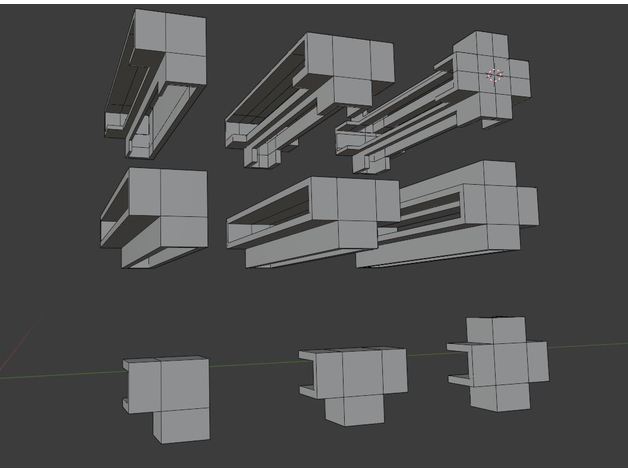 Kante Ecke 18mm mdf Mischung Dateien Haushalt 3D print model - Mito3D