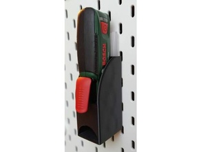 bosch gluepen holder ikea skadis tool holders & boxes 3d print model - Mito3D