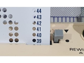 hermano tejido punto máquina puñetazo tarjeta mando 3d print model - Mito3D