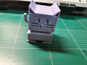 carina gatto animali domestici 3d print model - Mito3D