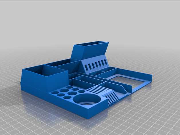 desktop organizer office 3D print model - Mito3D