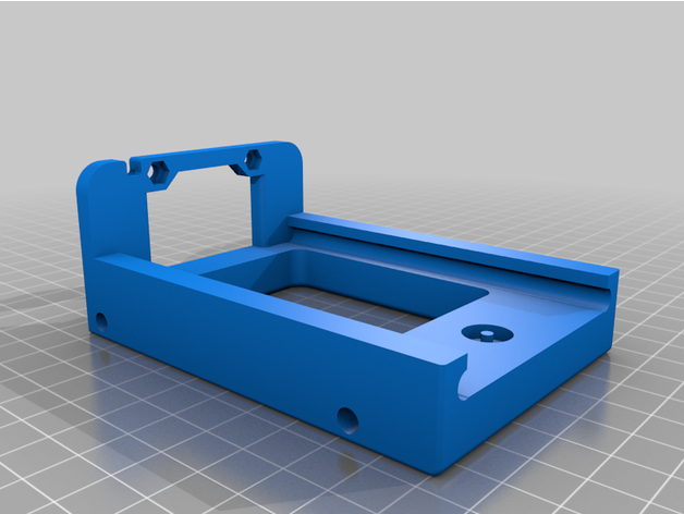 Himbeere pi 1u Gestell Elektronik 3D print model - Mito3D